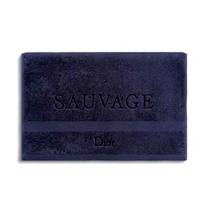 Dior Sauvage Men's Facial Towel Cotton Navy Blue
